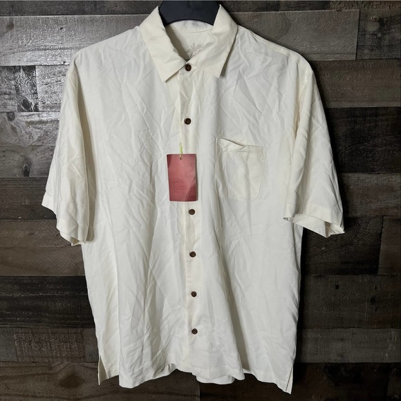 SOLD NWT Tommy Bahama Button Down Shirt Large - Picture 1 of 4